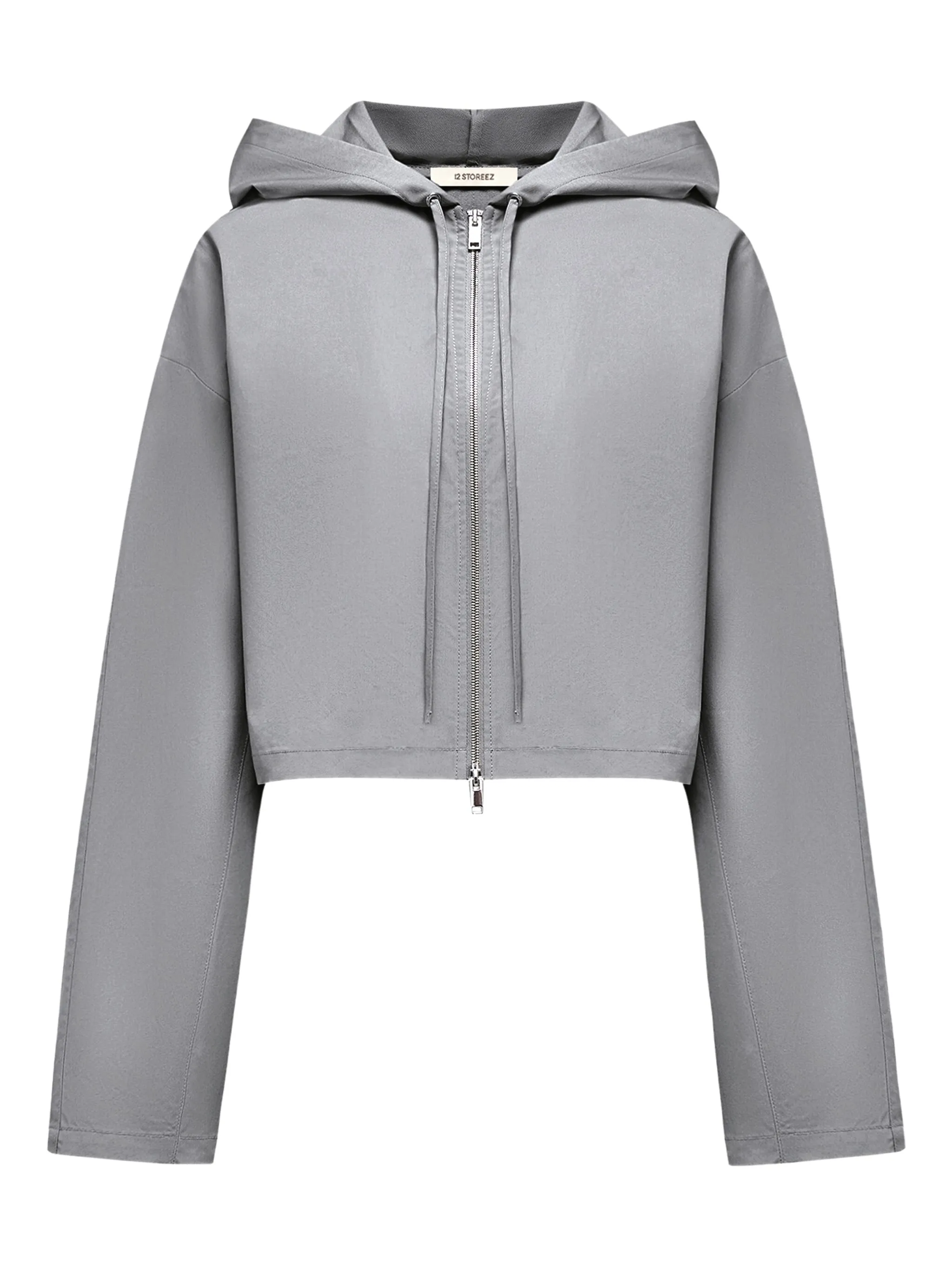 

Худи на молнии 12 Storeez, серый