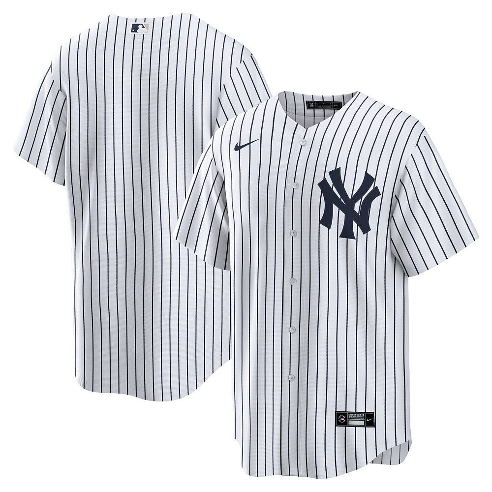 

Мужская белая футболка Nike New York Yankees Home Replica Team, цвет Ynk White