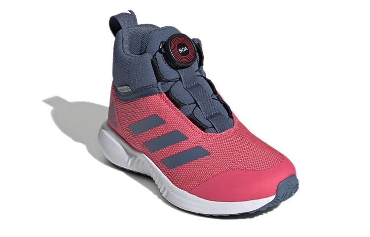 Fortatrail Kids Кроссовки детские средней высоты розовые/белые/синие Adidas — фото 3