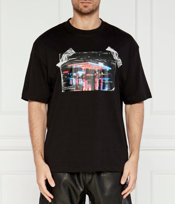 

Футболка Hugo x Racing Bulls Relaxed fit Hugo, черный