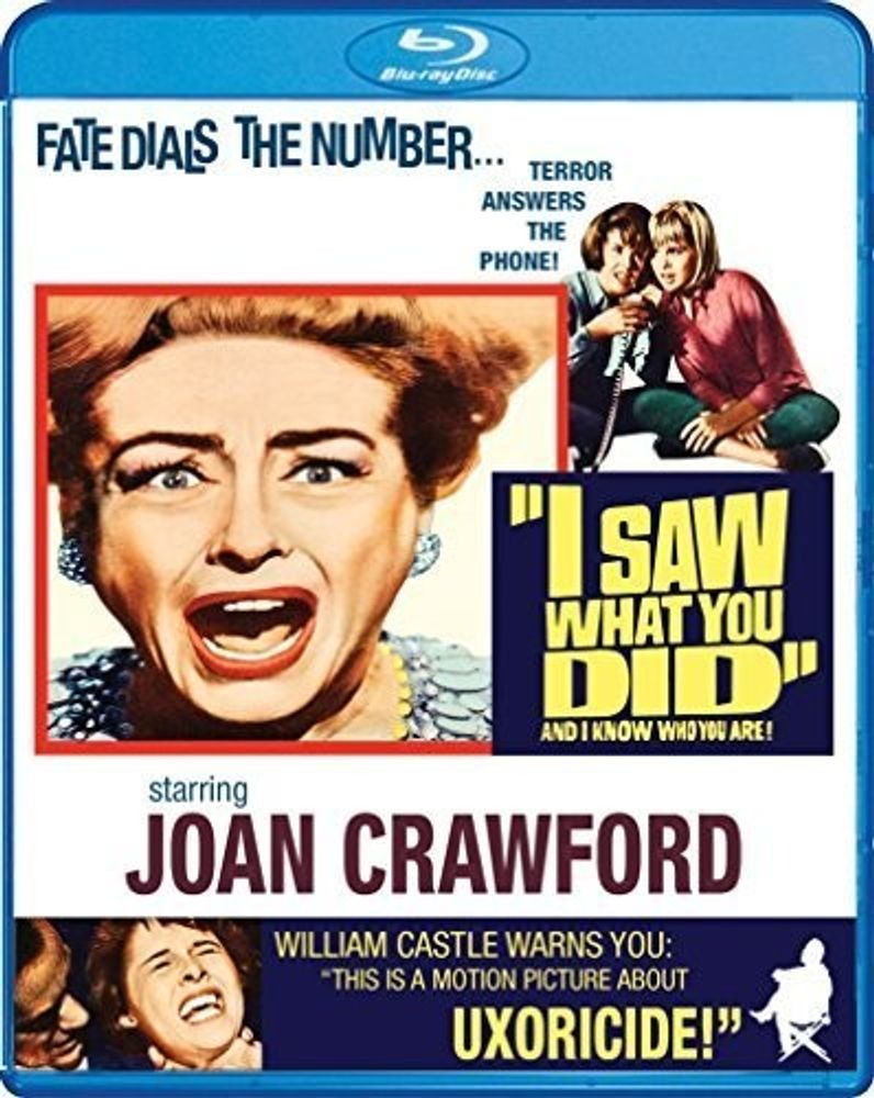 

Диск Blu-ray I Saw What You Did [1965]