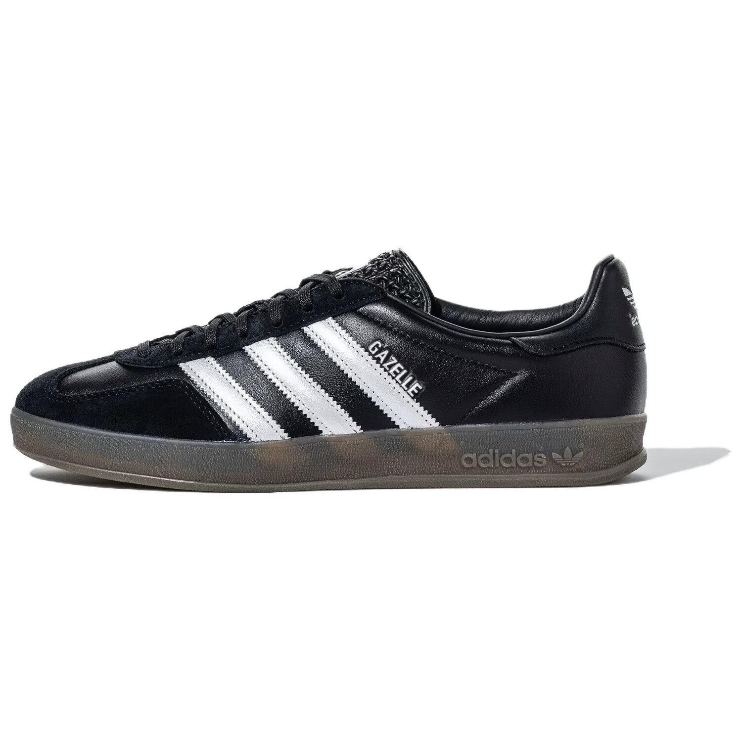 

Скейтбордические кроссовки GAZELLE INDOOR унисекс с низким верхом черного цвета Adidas Originals