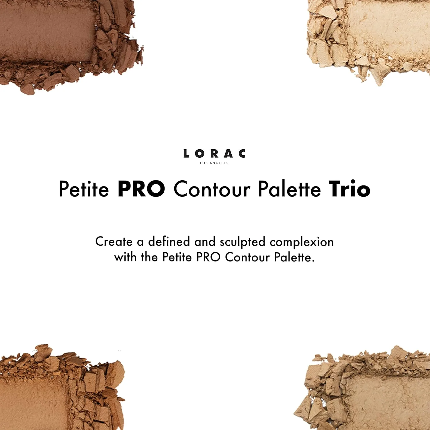 Палитра контурных пудр и хайлайтеров LORAC Petite PRO, Trio2 — фото 3