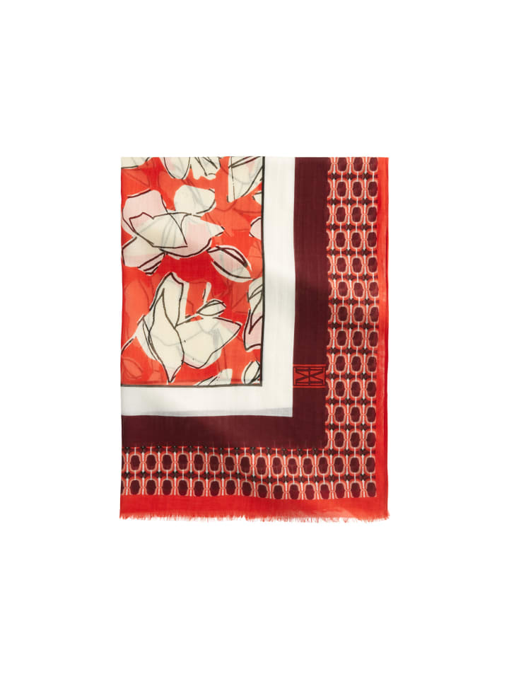 

Шарф Marc O'Polo, цвет multi/burnt red