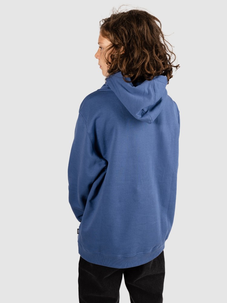 Толстовка Vans Salton Loose Po Kids Hoodie, true navy — фото 2
