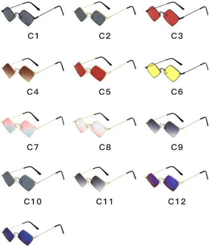 

Солнцезащитные очки 2027 года для женщин с защитой от УФ-излучения UV400, ретро-очки с заклепками, солнцезащитные очки для мужчин с градиентным покрытием MTZJH, 6