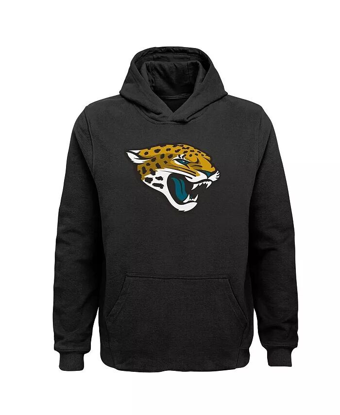 

Толстовка с капюшоном Big Boys Black Jacksonville Jaguars Team Logo Outerstuff