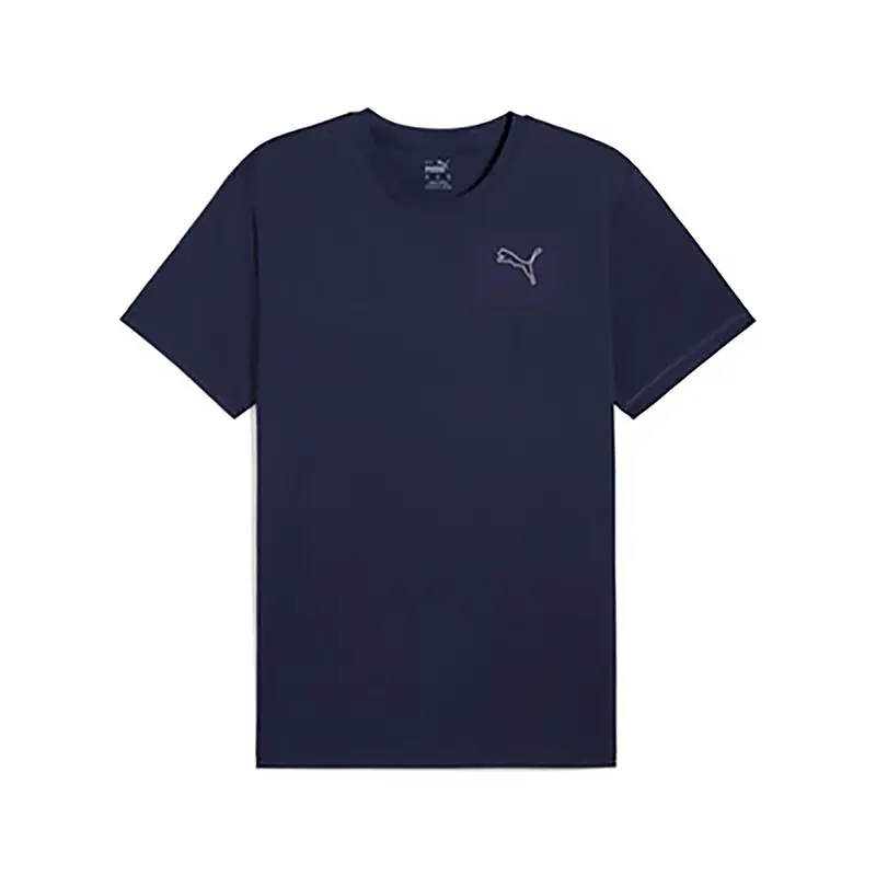 

PUMA Футболка унисекс темно-синяя, Синий, PUMA Футболка унисекс темно-синяя