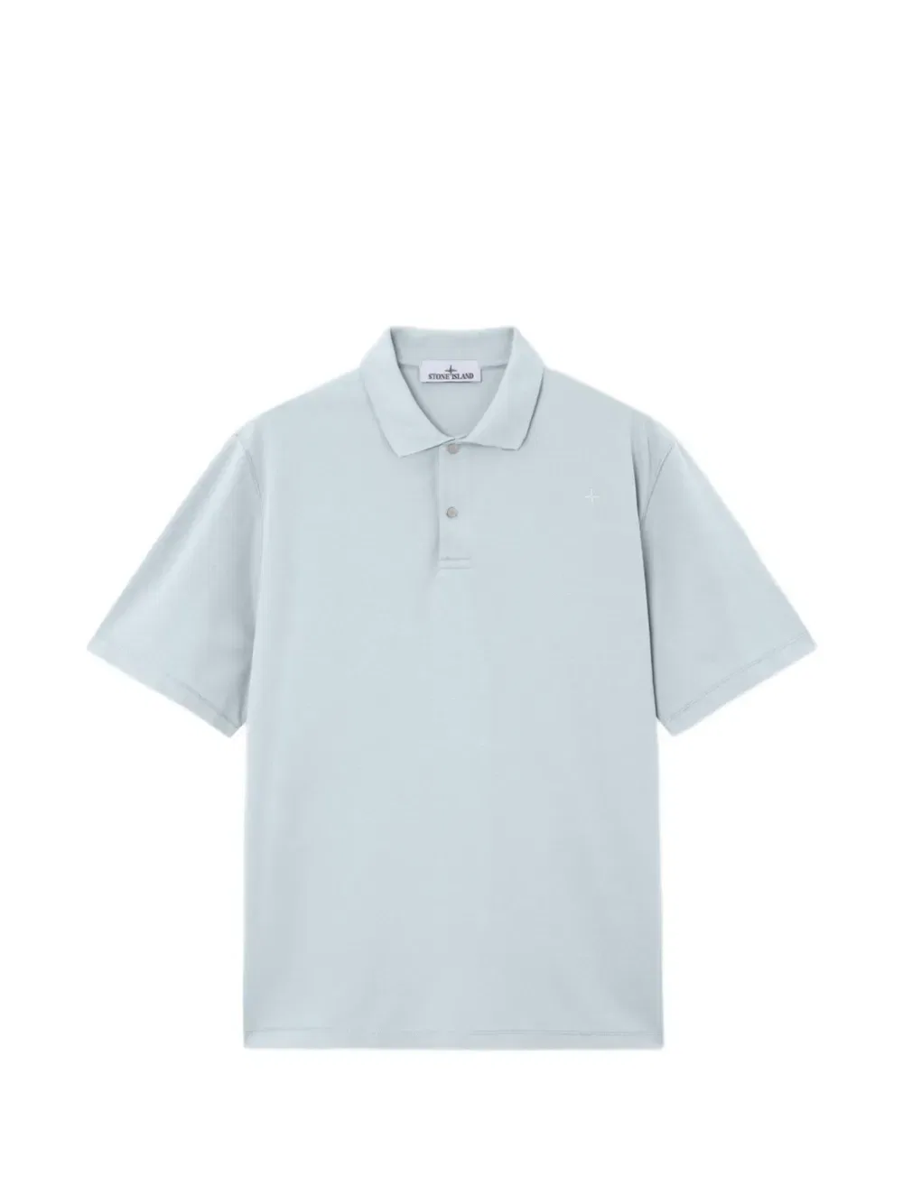Рубашка поло S.I. Stellina из пике Stone Island, синий