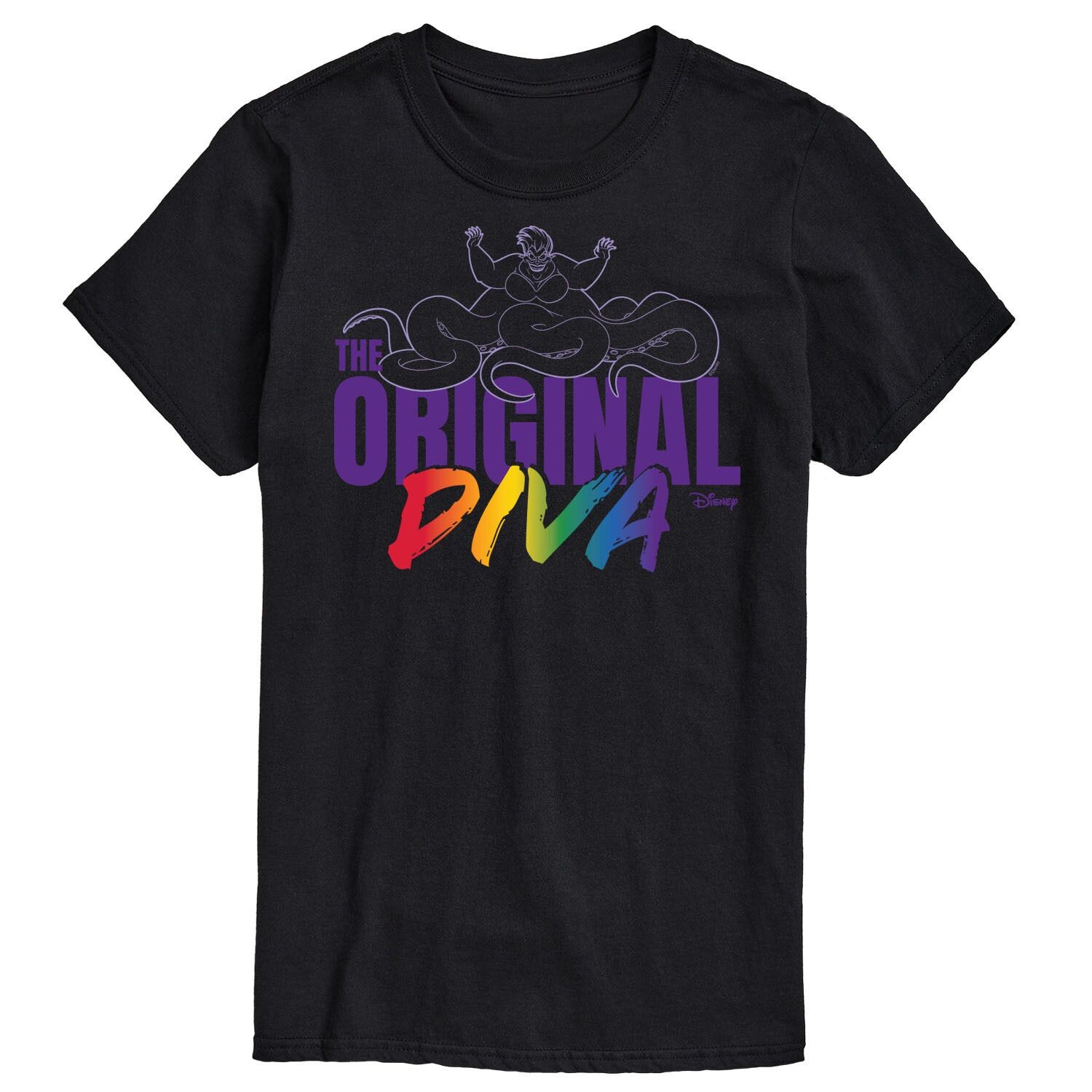 

Мужская футболка Disney Villains Ursula Original Diva Pride с рисунком