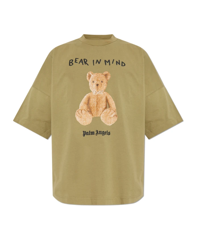 

Учтите, что футболка должна быть свободной. Palm Angels, зеленый