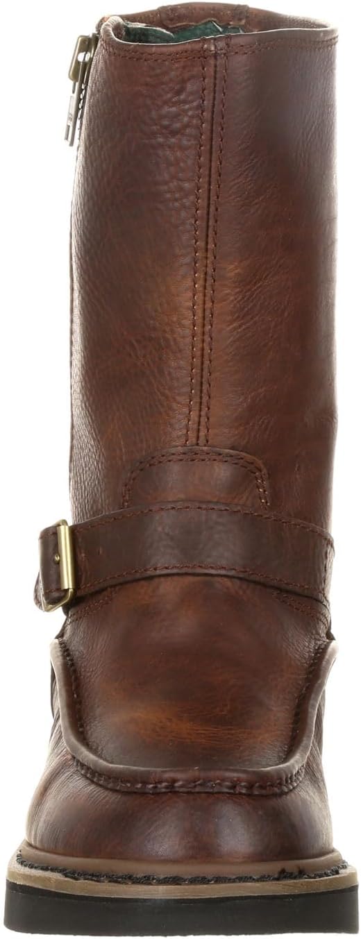 Унисекс водонепроницаемые сапоги Georgia Boot с боковой молнией, Soggy Copper — фото 3