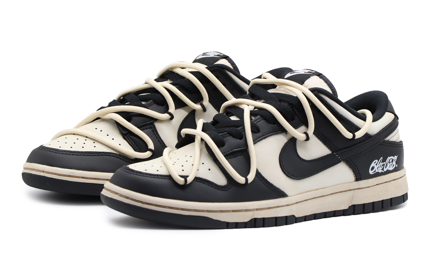 Nike Кроссовки Dunk Caramel Coffee Abrasion Resistant Low top Skateboard мужские Black Brown — фото 4