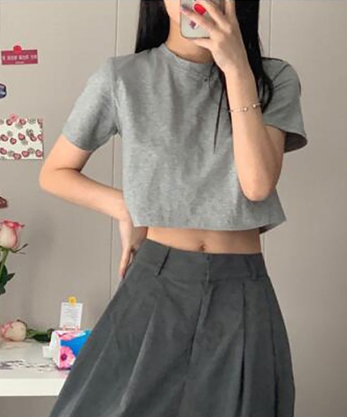 

Футболка, крой оверсайз NinaetLina, серый