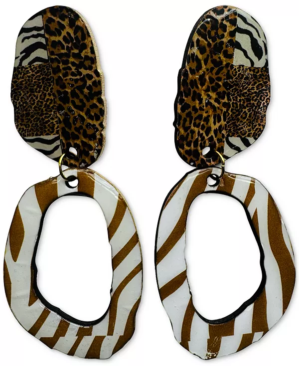 

Серьги-Подвески Nailah Swanky Designs, brown