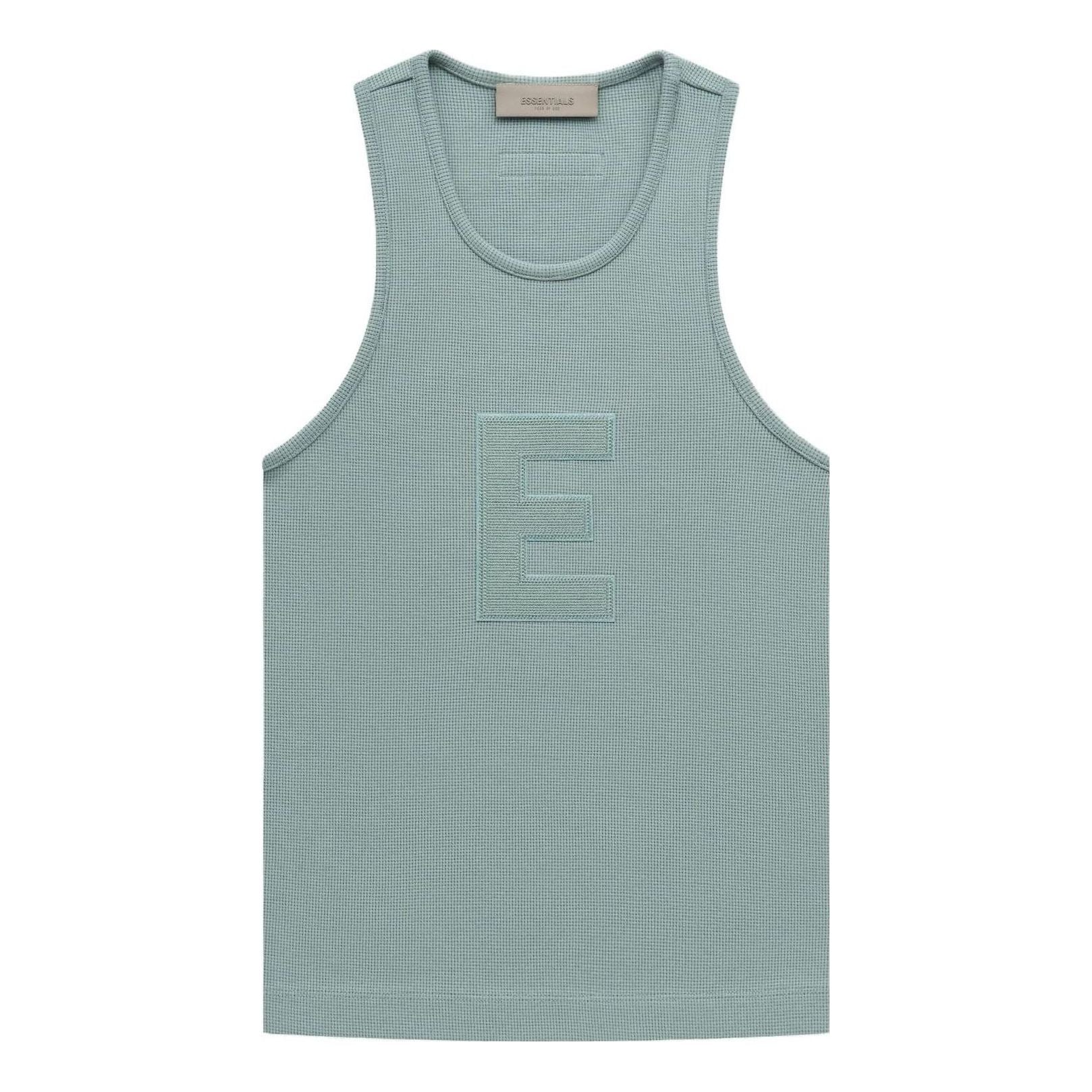 

Топ (WMNS) Fear of God Essentials SS23 Waffle Tank 'Sycamore' FOG-SS23-230