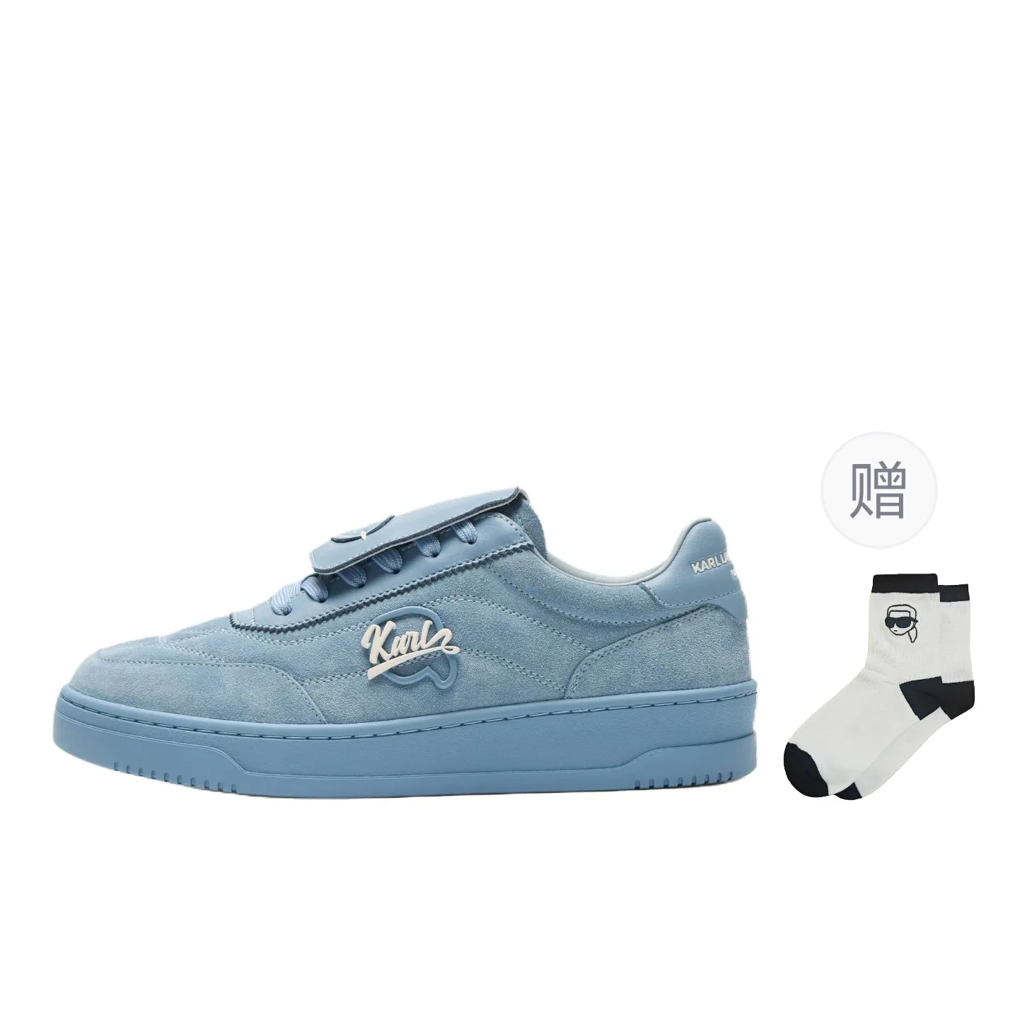 KARL LAGERFELD / Karl Lagerfeld Jeans Кроссовки KARL LAGERFELD Low top Skateboard, мужские, цвет haze blue