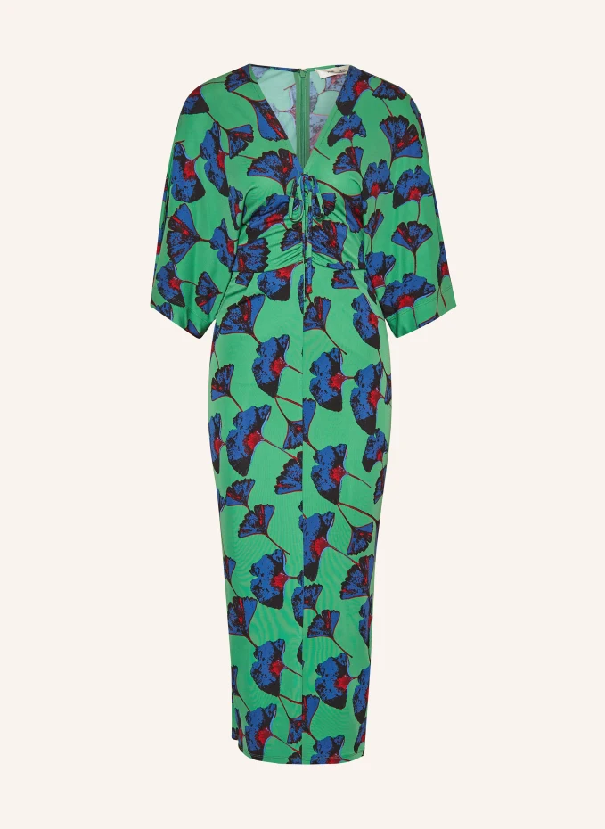 

Трикотажное платье valerie с рукавами 3/4 Diane Von Furstenberg, синий