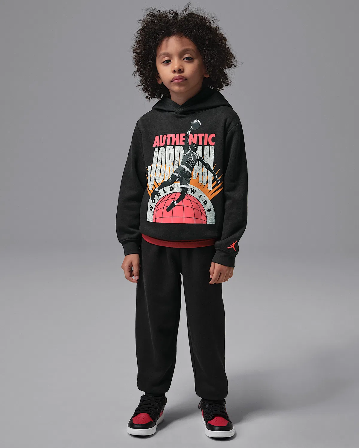 Детский комплект из двух предметов AJ6 Jordan Brooklyn Fleece, Off Noir