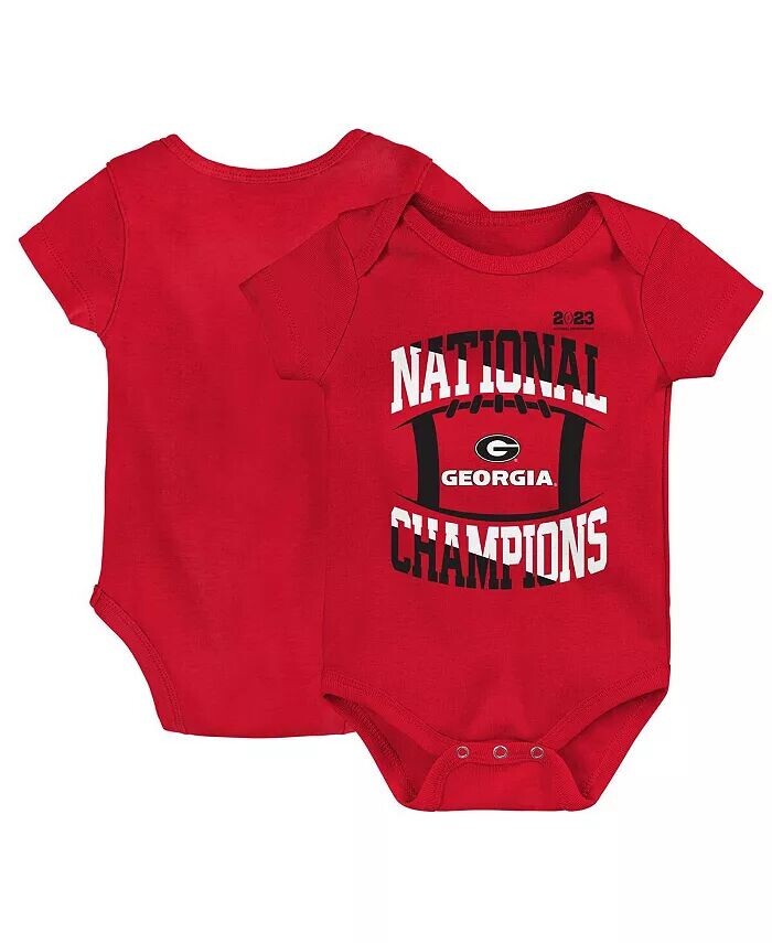 

Боди для новорожденных мальчиков и девочек Red Georgia Bulldogs College Football Playoff 2022 National Champions Outerstuff