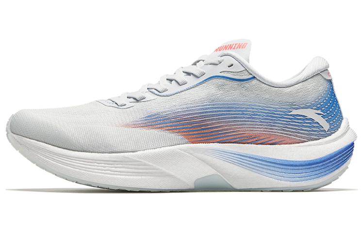 

Кроссовки Anta Cushioning Anti Slip и износостойкие кроссовки Rebound Low Top для марафона, мужские, светло-серые, Light Mist Gray