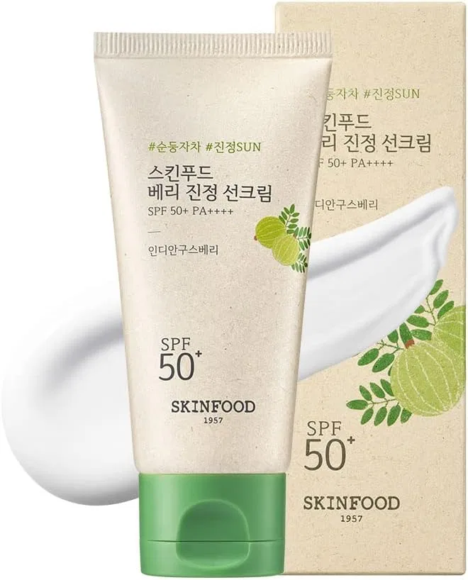 Солнцезащитный крем Berry Calming SPF 50+ PA+++++ SKINFOOD 50 мл Skinfood 1957
