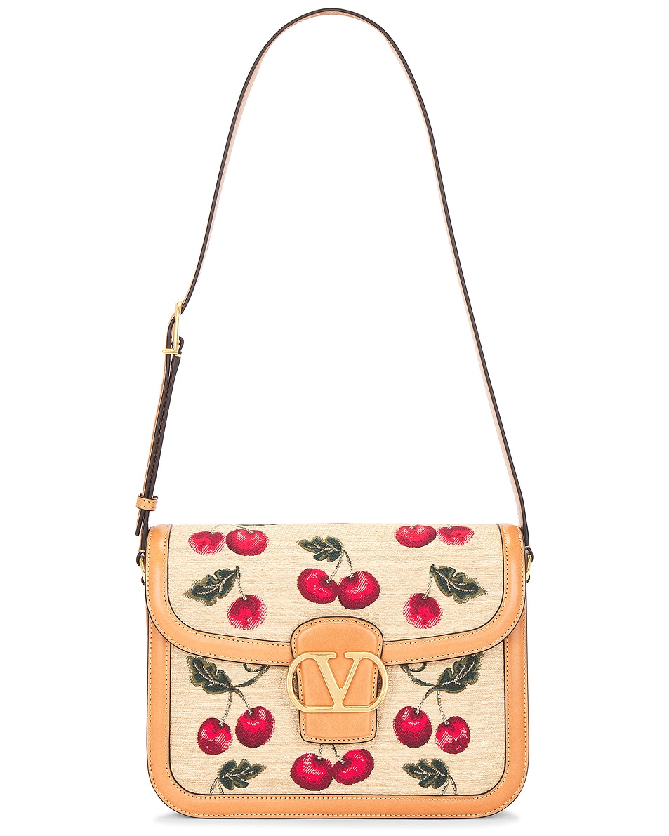 

Сумка через плечо 9To5 Valentino Garavani, Naturale, Multicolor, & Natural Camel