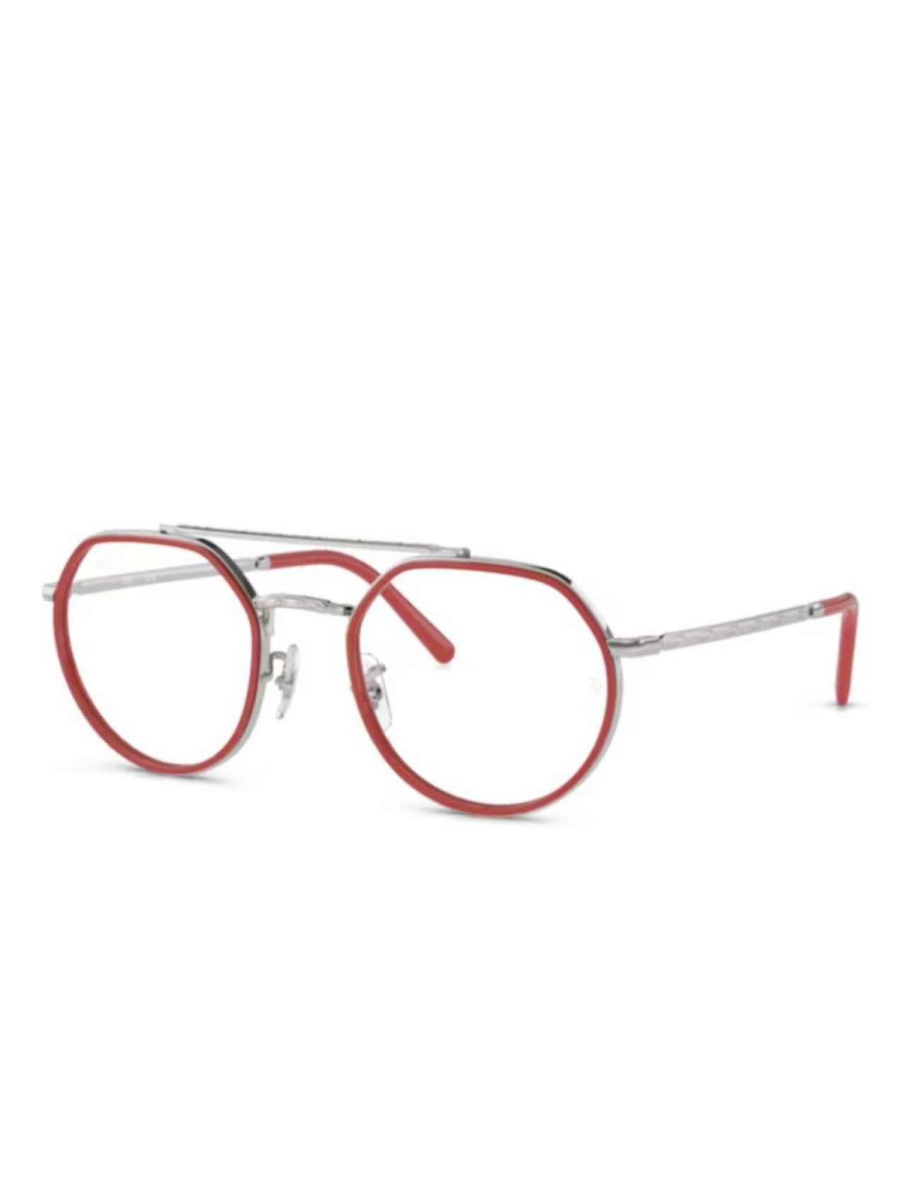 

Очки в шестиугольной оправе Ray-Ban, красный