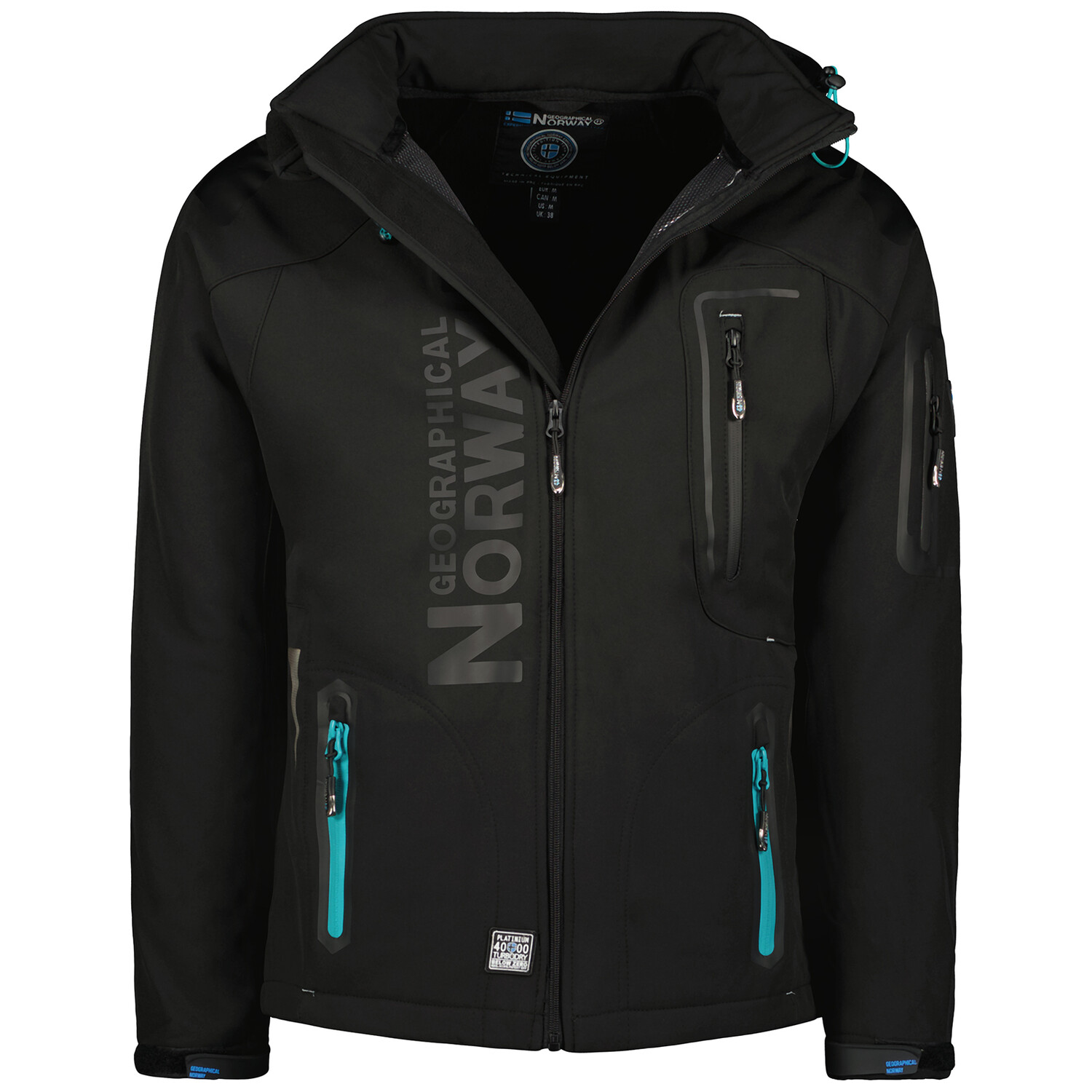 

Куртка Geographical Norway Softshelljacken, черный