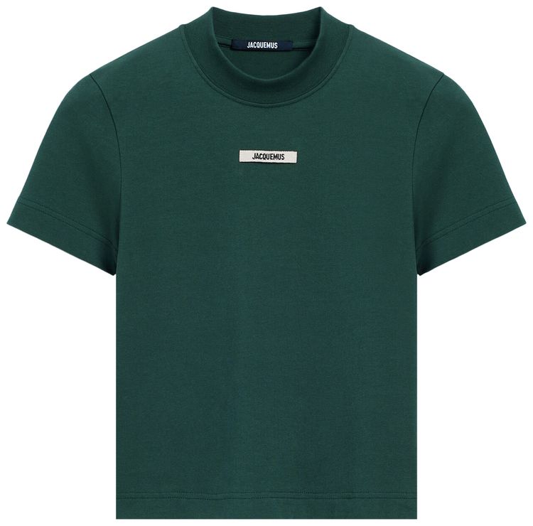

Футболка Jacquemus Le T-Shirt Gros Grain 'Dark Green', зеленый
