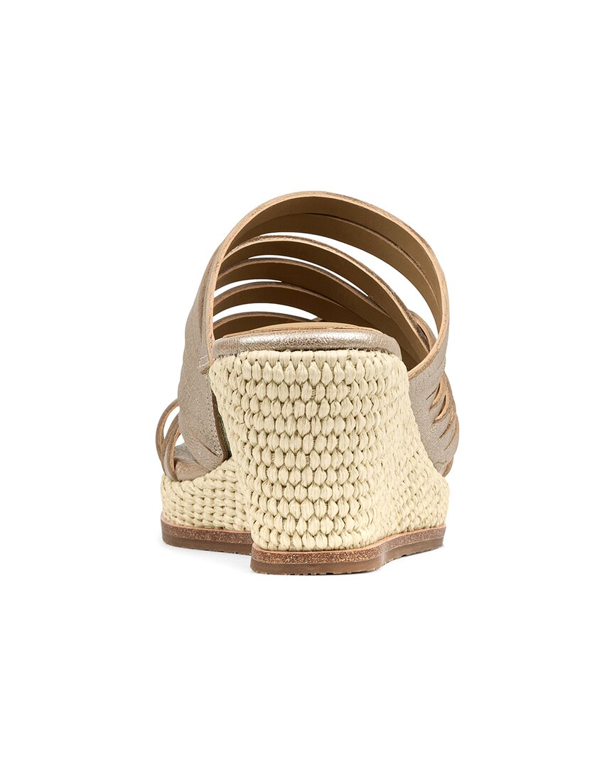 Donald Pliner Gallore Leather Sandal, золотой — фото 3