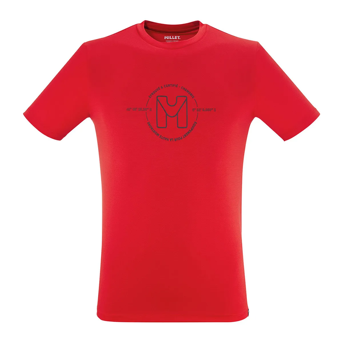

UBIC LIGHT TS SS M Мужская футболка Millet, красный