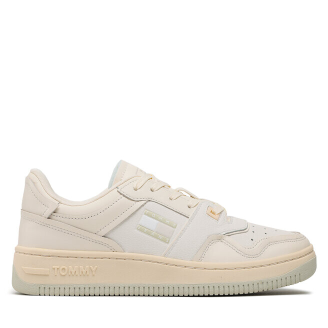 

Кроссовки Tommy Jeans Basket Cupsole EM0EM01194 Calico AEF, экрю
