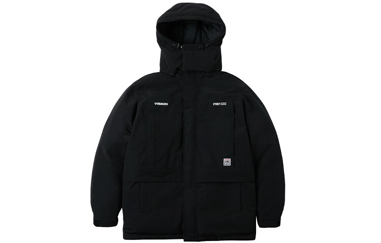 

Пуховик унисекс черный Vision Street Wear