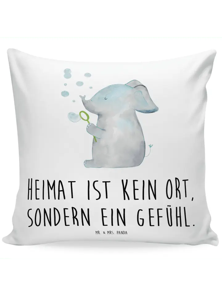 

Подушка Mr. & Mrs. Panda, белый