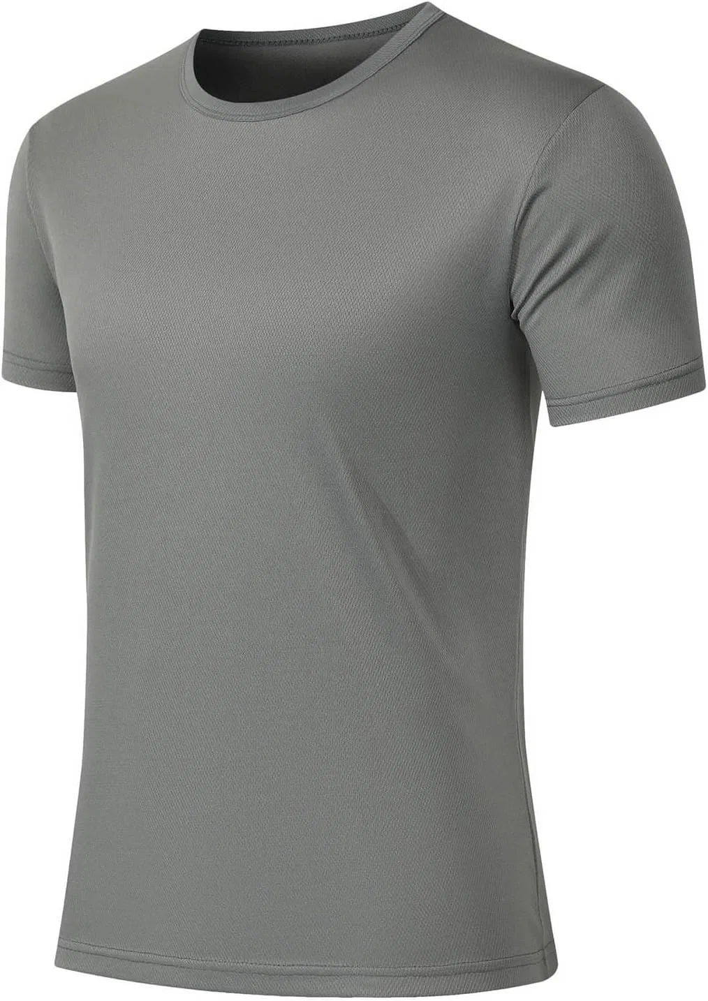 Футболка с коротким рукавом, облегающая, Generic, Dark Gray