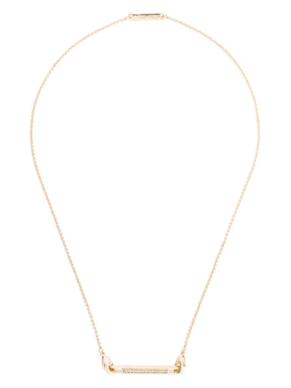 

Ожерелье Pavé Safety Chain Eddie Borgo, золотой