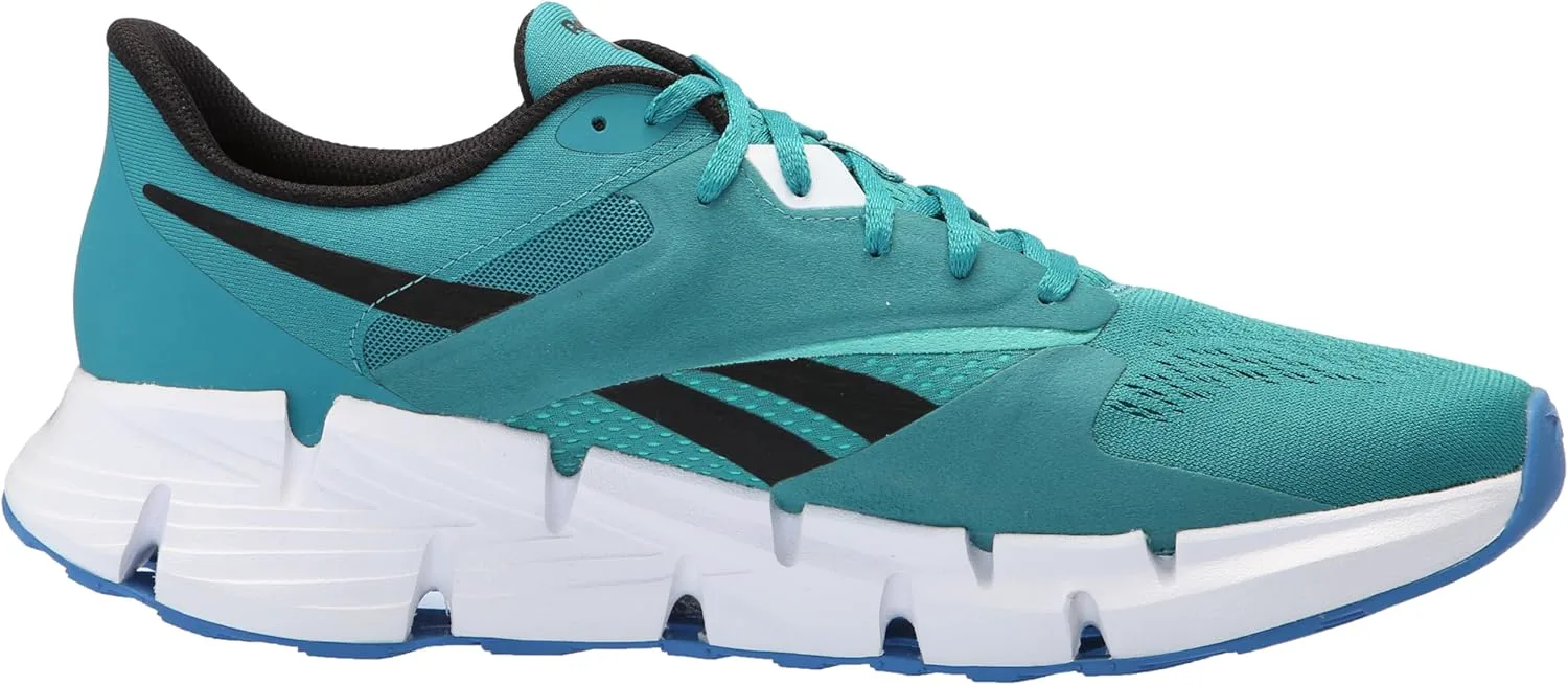 Кроссовки Reebok для взрослых унисекс Zig Dynamica 5, белый/черный — фото 4