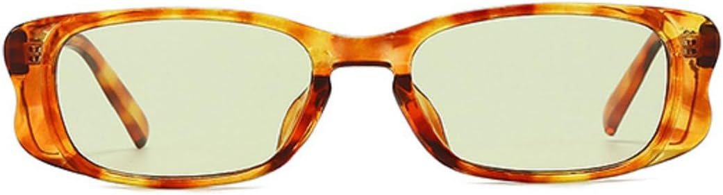 

Ретро квадратные солнцезащитные очки для женщин, градиентные, защита от УФ-излучения UV400, модные для мужчин, стильная оправа с заклепками, артикул 3963 Melrose, Leopard Green