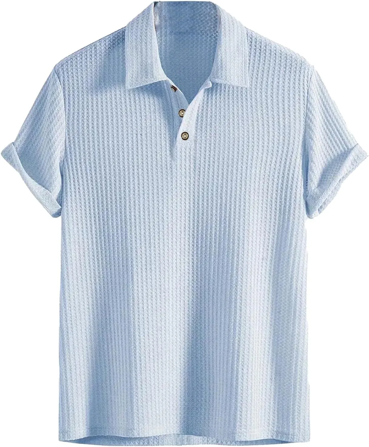 

Мужская вязаная рубашка с коротким рукавом Vintage Ribbed Knit