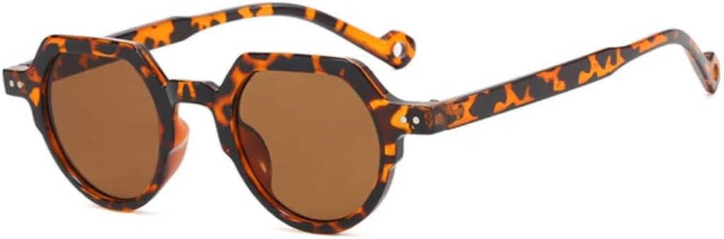 

Солнцезащитные очки с защитой от УФ-излучения UV400 | Овальные, градиентные, в стиле панк | для женщин и мужчин, для занятий спортом на открытом воздухе и вождения DSVIGF, Leopard-brown