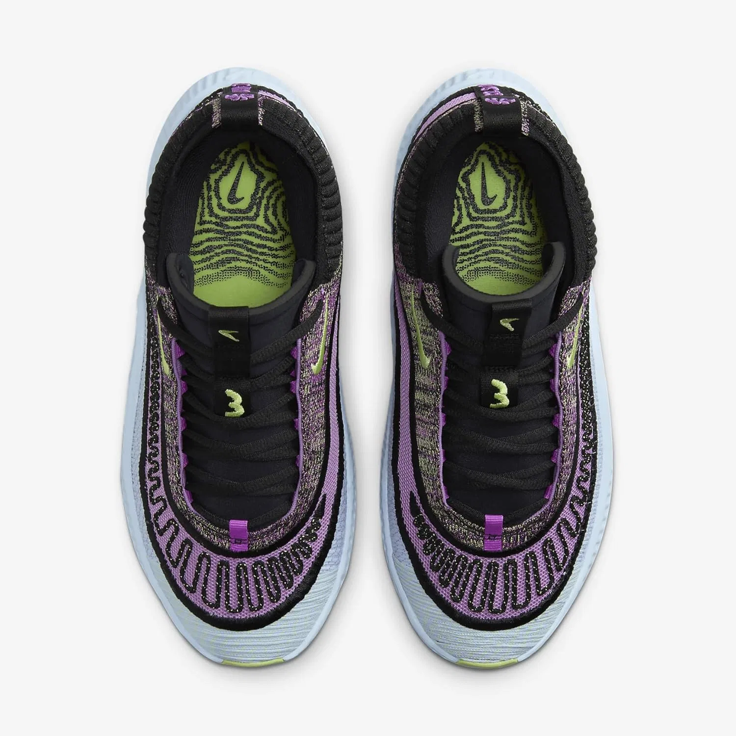 Мужские баскетбольные кроссовки Nike Cosmic Unity 3 DV2757, Rush Fuchsia Lemon Twist 500 — фото 4