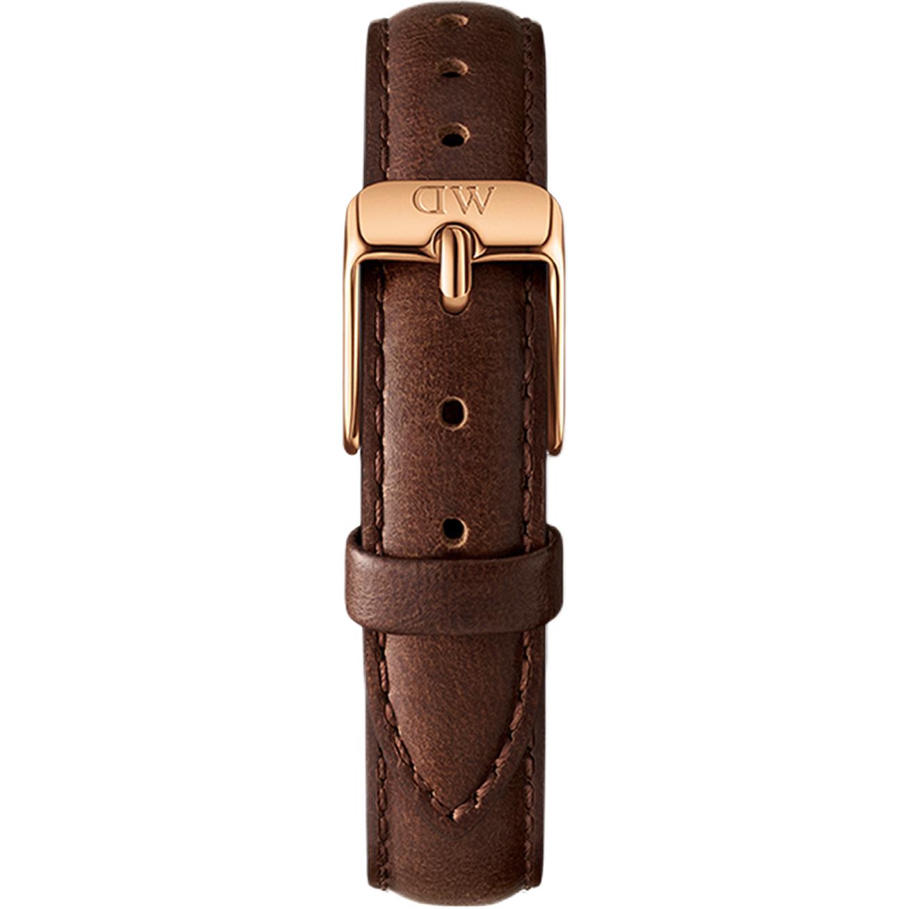 

Ремешок Daniel Wellington All Compatibility из натуральной кожи 180*10 мм DW/DanielWellington, dw141-темно-коричневый-rg