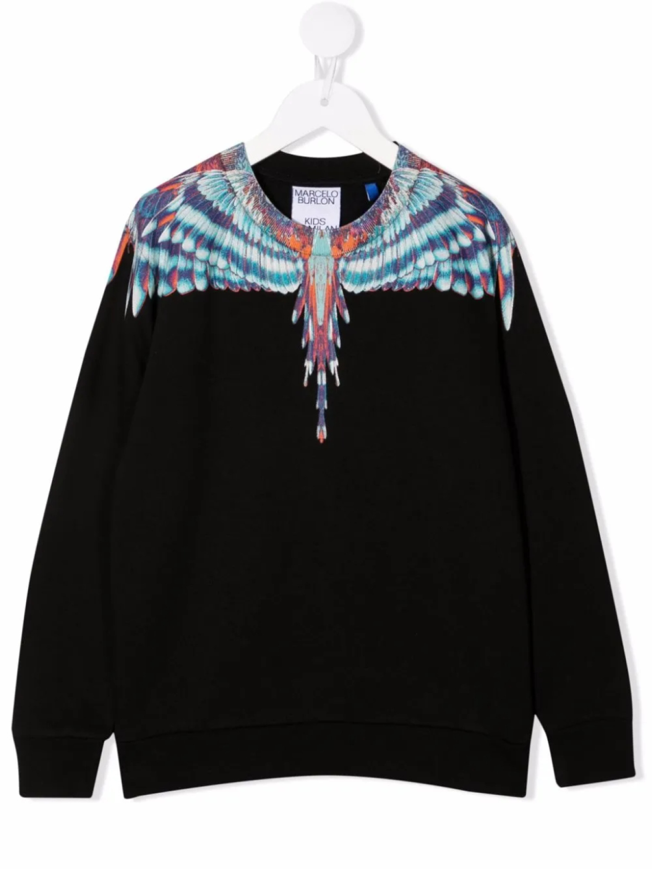 

Marcelo Burlon County Of Milan Kids толстовка с принтом, черный