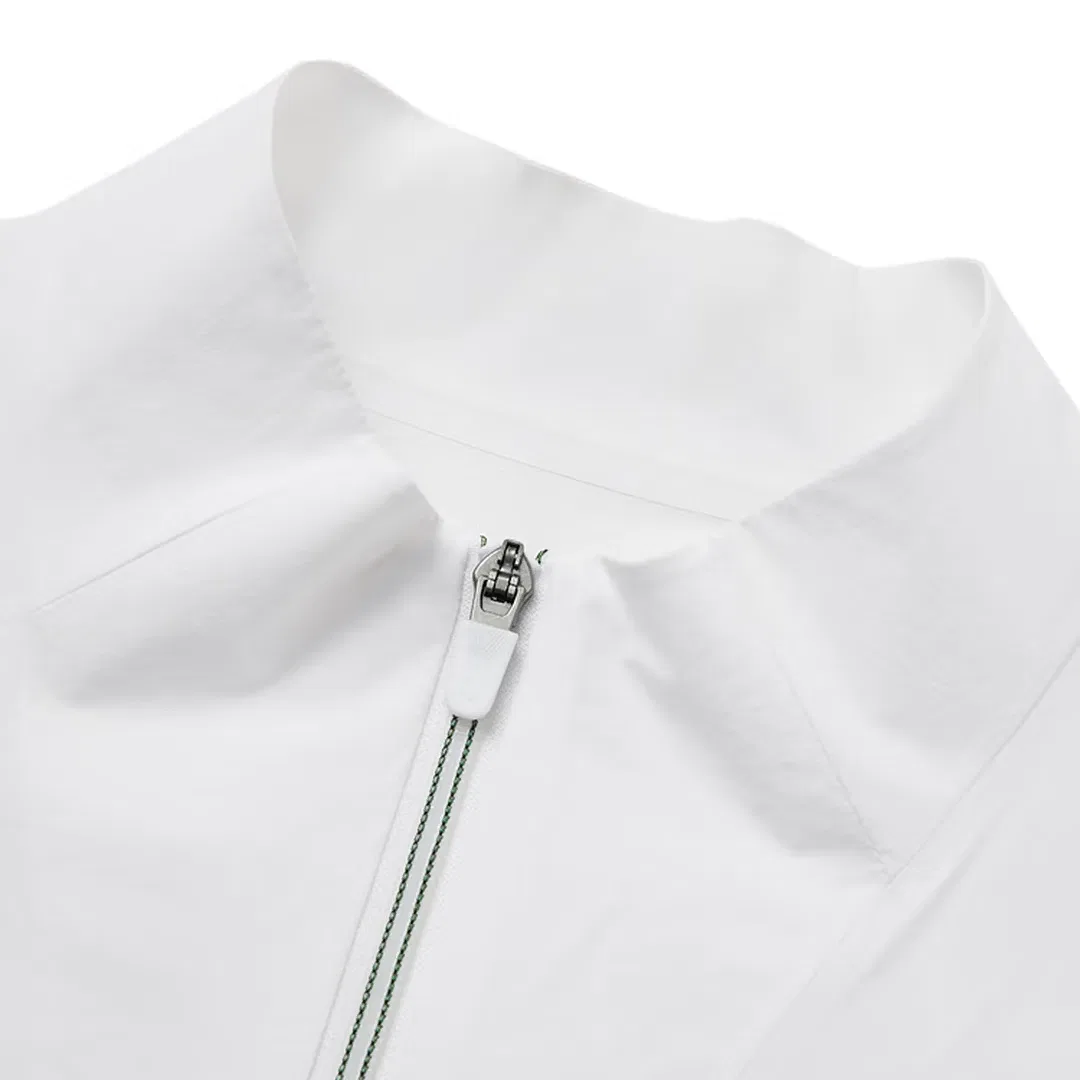 Куртка мужская с воротником-стойкой, умеренная, прочее LACOSTE, 001/White — фото 4