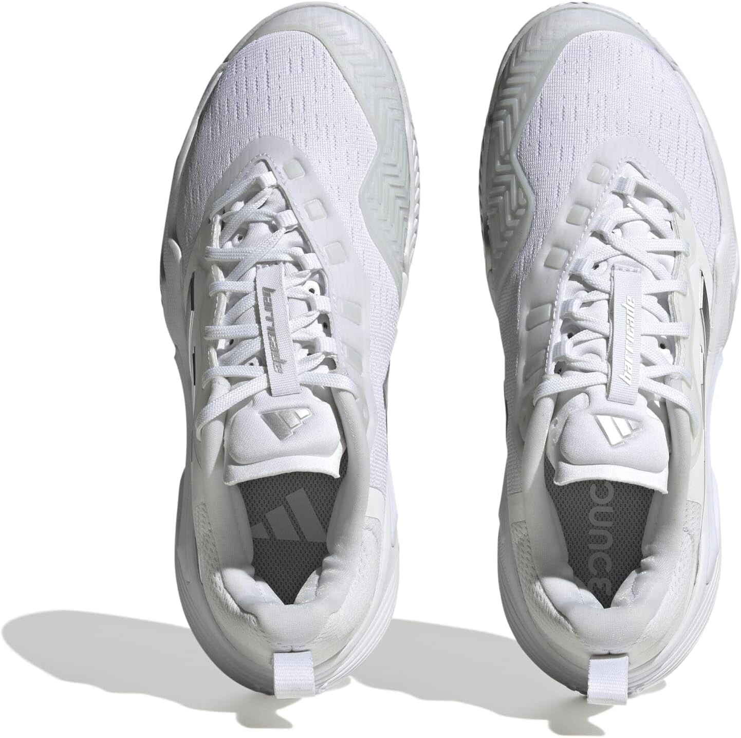 Кроссовки Barricade adidas, цвет Footwear White/Silver Metallic/Grey One — фото 2