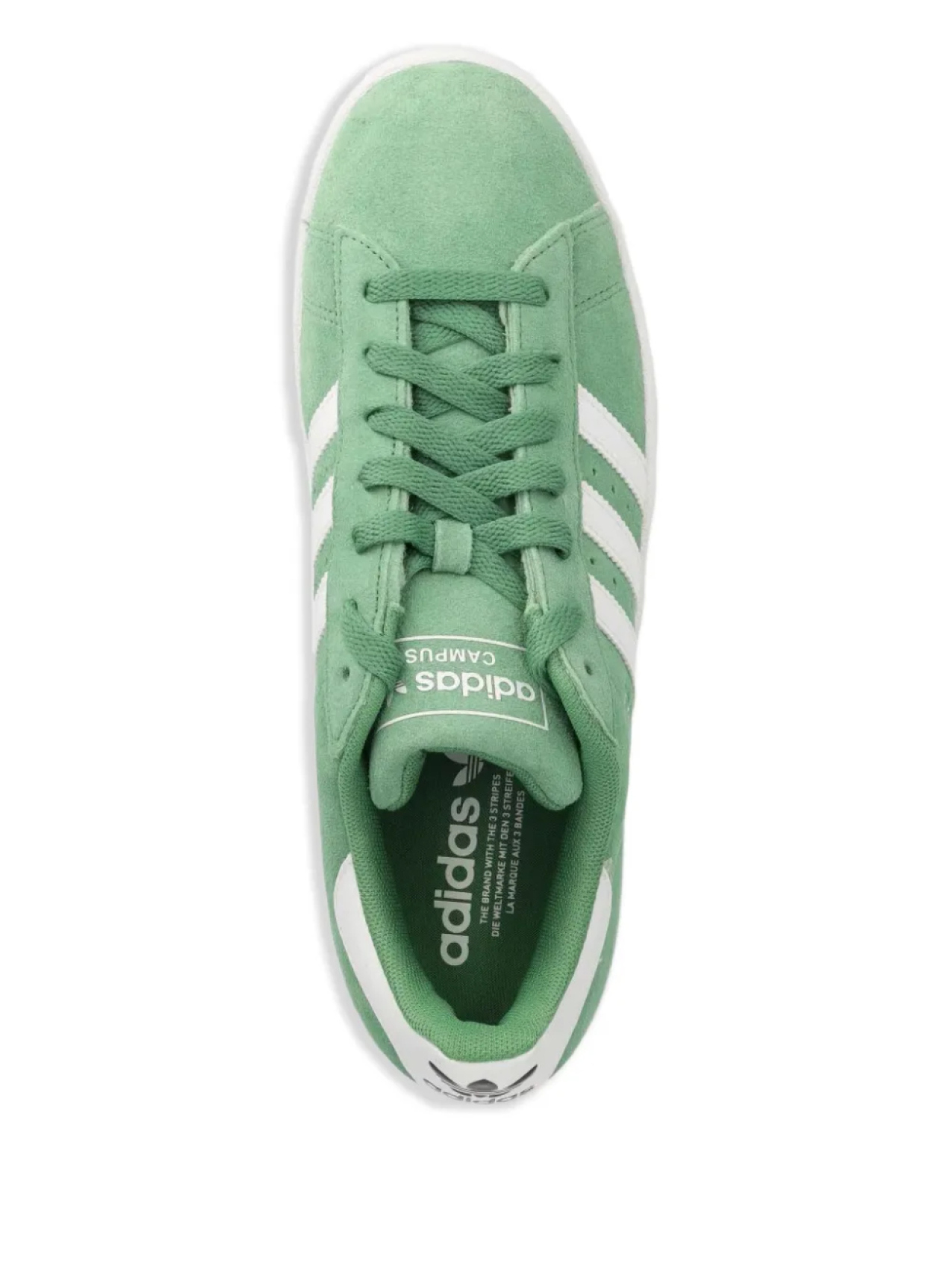 Кроссовки Adidas Campus 2.0, зеленый — фото 4