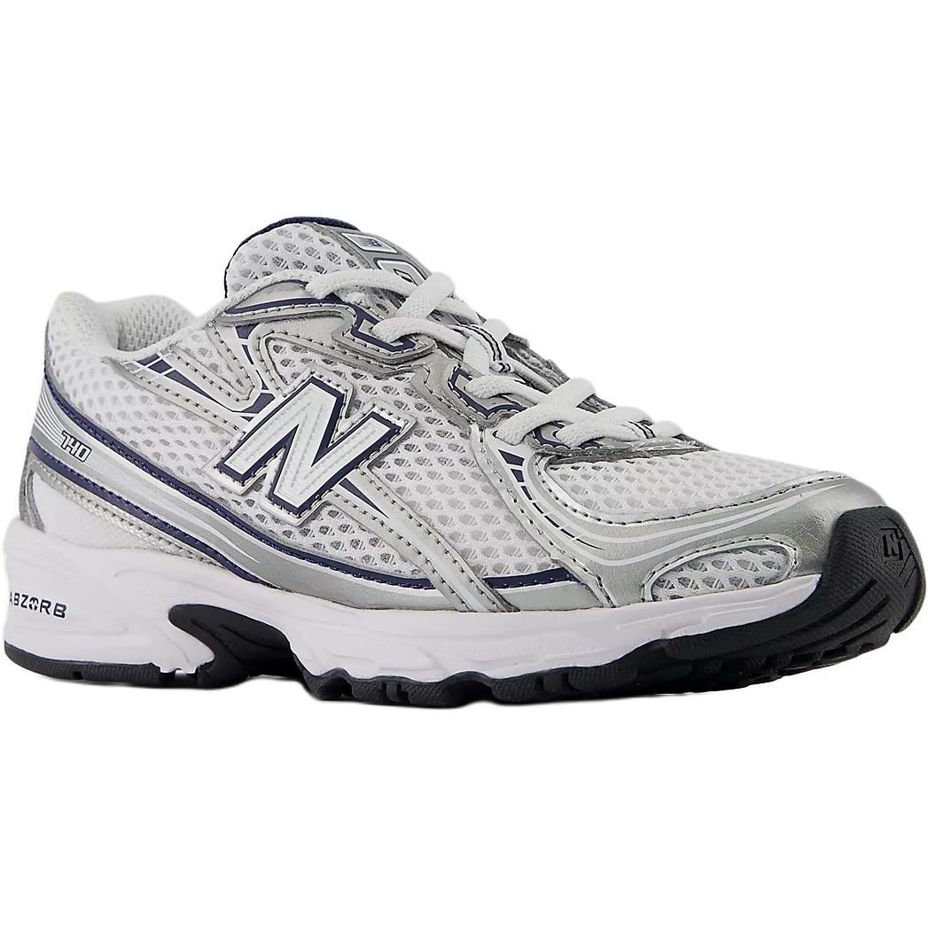 Низкие кроссовки для бега NB 740 для детей New Balance, синий/белый — фото 3