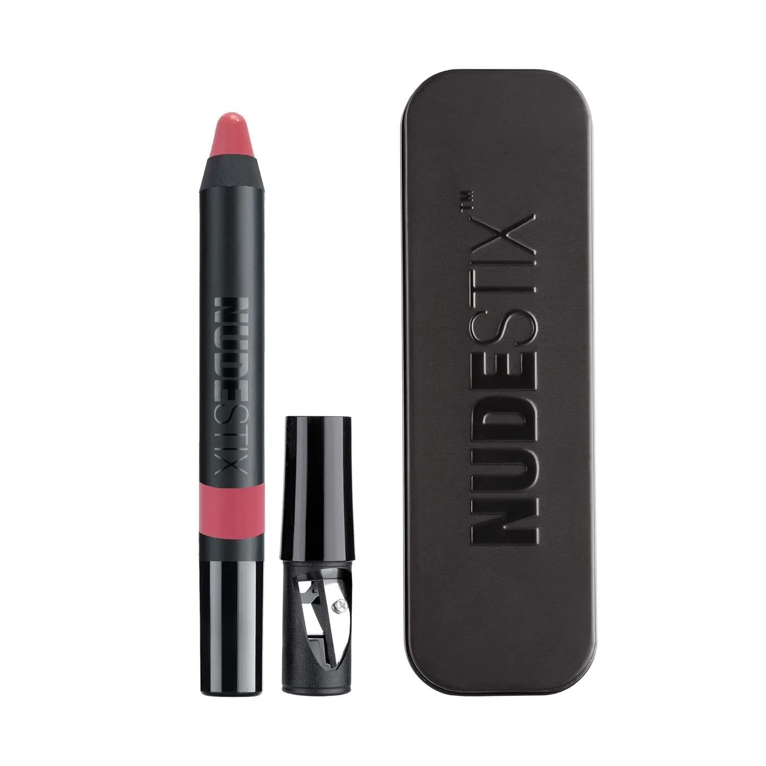 Nudestix Gel Color Lip + Cheek Balm - бальзам для губ и гелевые румяна-стик 2-в-1 с глянцевым блеском | Увлажняющая формула без консервантов, подходит для всех оттенков кожи, rebel