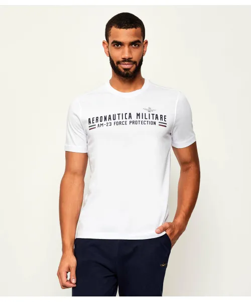 

Футболка Regular fit Aeronautica Militare, белый